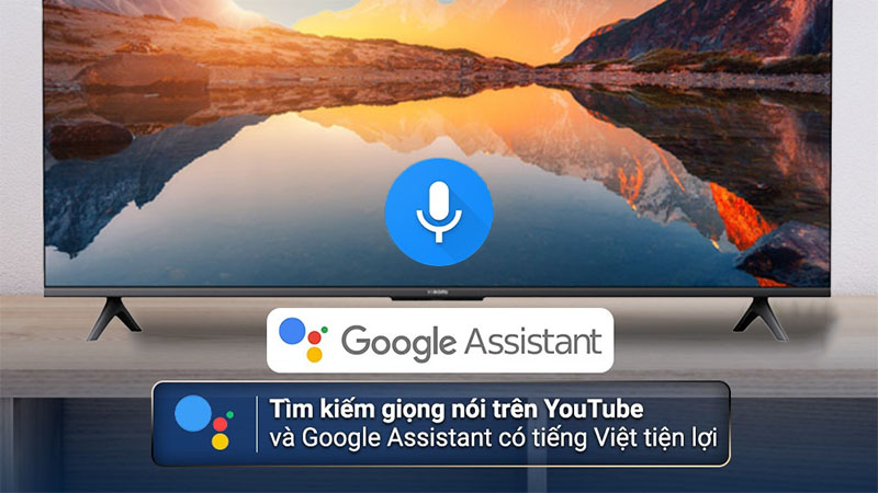 Tính năng thông minh của Google tivi Xiaomi A 4K 55 inch L55MA-ASEA