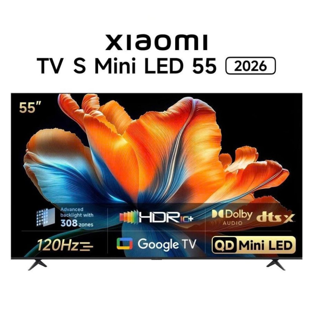 Google Tivi Xiaomi S Mini LED 4K 55 inch L55MC-SSEA - Hàng chính hãng