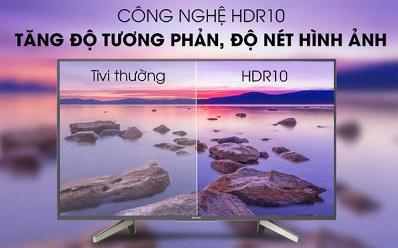 Công nghệ HDR10 góp phần làm tăng cường độ sáng của hình ảnh 