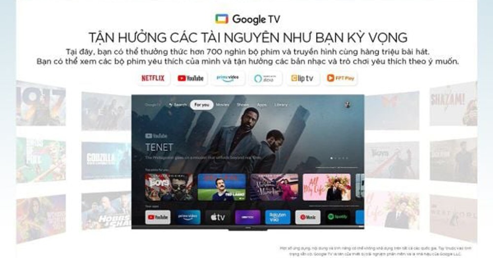 Google Tivi Coocaa 4K 60 inch 60Y79 - Hàng chính hãng
