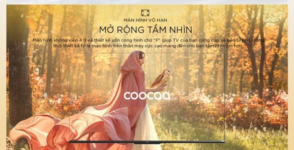 Google Tivi Coocaa 4K 60 inch 60Y79 - Hàng chính hãng