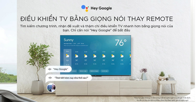 Điều khiển bằng giọng nói hiện đại với trợ lý ảo Google Assistant