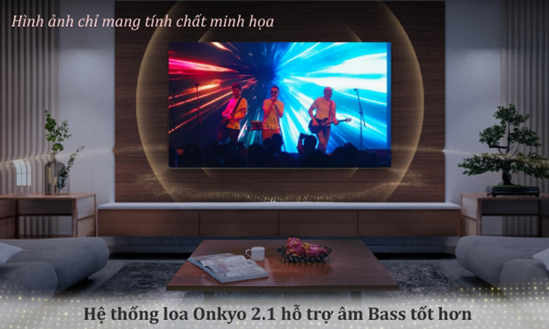 Công nghệ âm thanh Dolby Atmos và DTS-HD và DTS Virtual X mang đến âm thanh chân thực