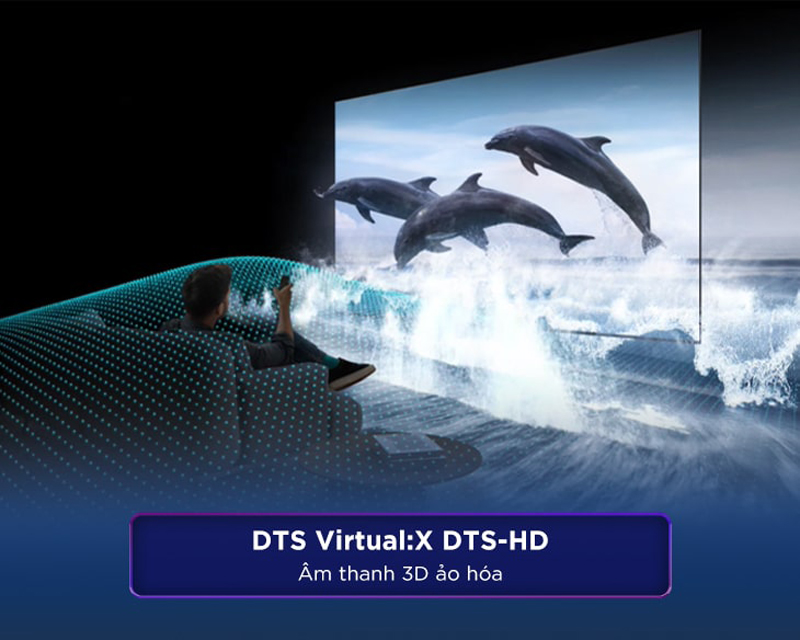 Công nghệ HLG, HDR10+, Dolby Vision, Quantum Dot,...cho hình ảnh sống động như thật