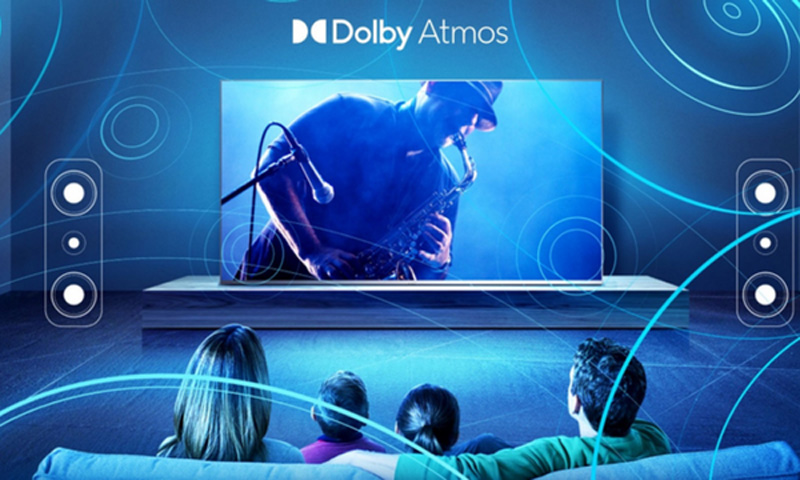 Dolby Atmos cho hiệu ứng âm thanh sống động