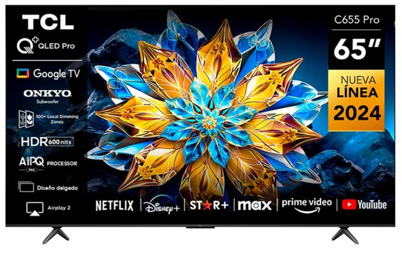 Google Tivi QLED TCL 4K 65 inch 65C655