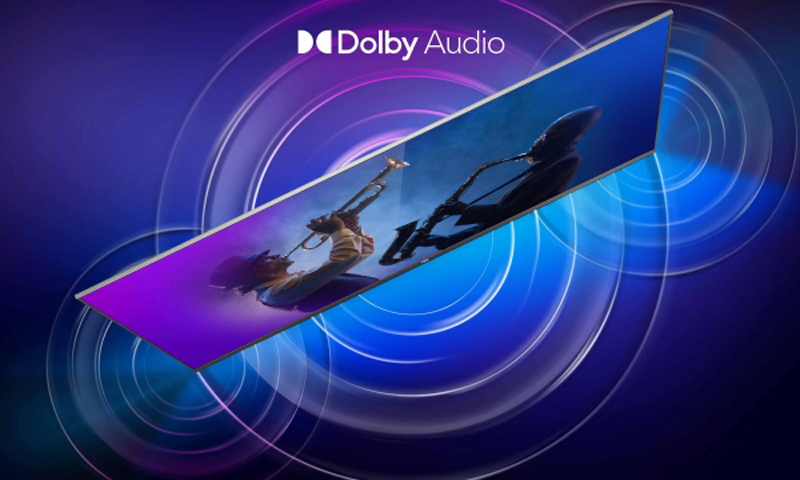 Công nghệ Dolby Atmos cho chất lượng âm thanh trong sạch, sống động
