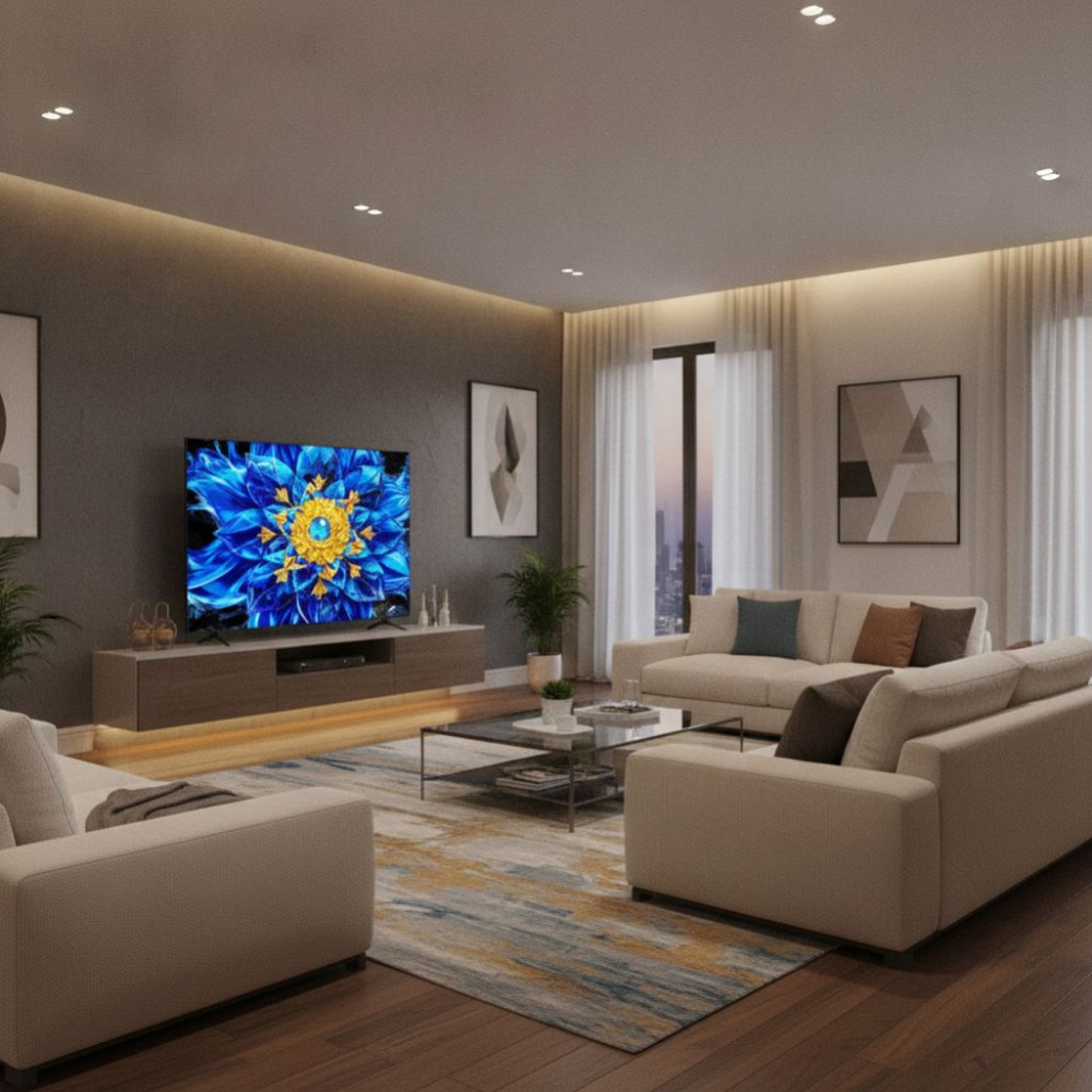 Google tvi QD-Mini LED TCL 4K 65 inch 65P8LS - Hàng chính hãng