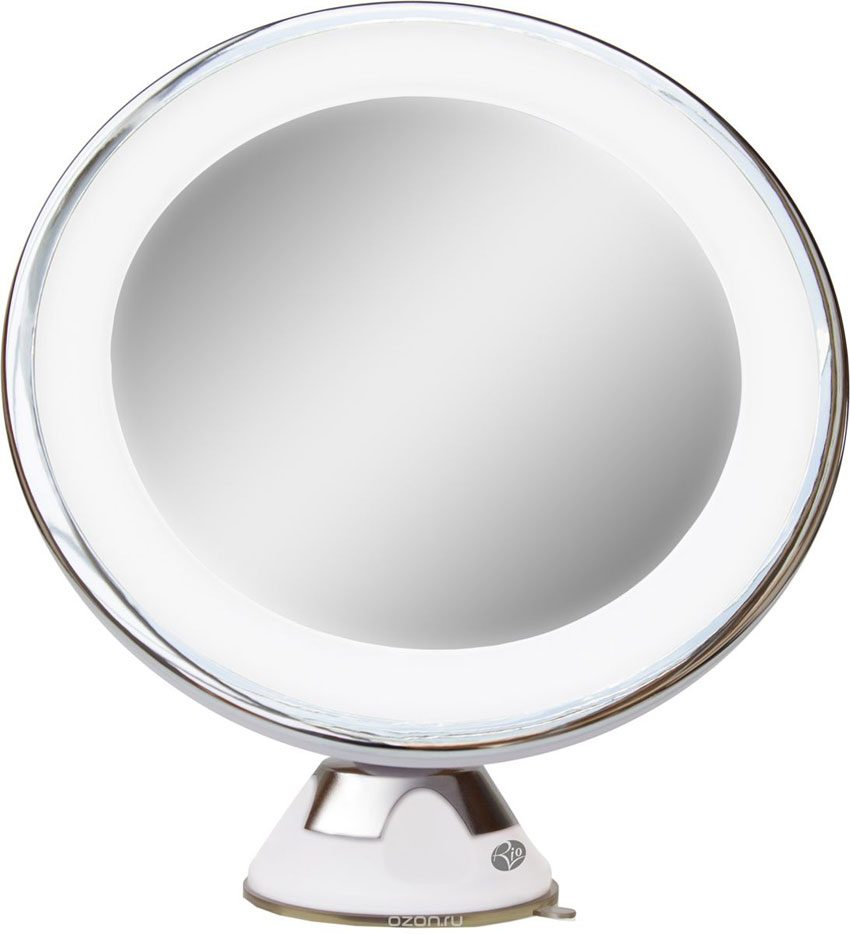 Gương tròn trang điểm để bàn đàn LED Rio mmsu