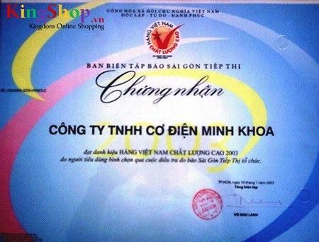 Hàng Việt Nam chất lượng cao 2003