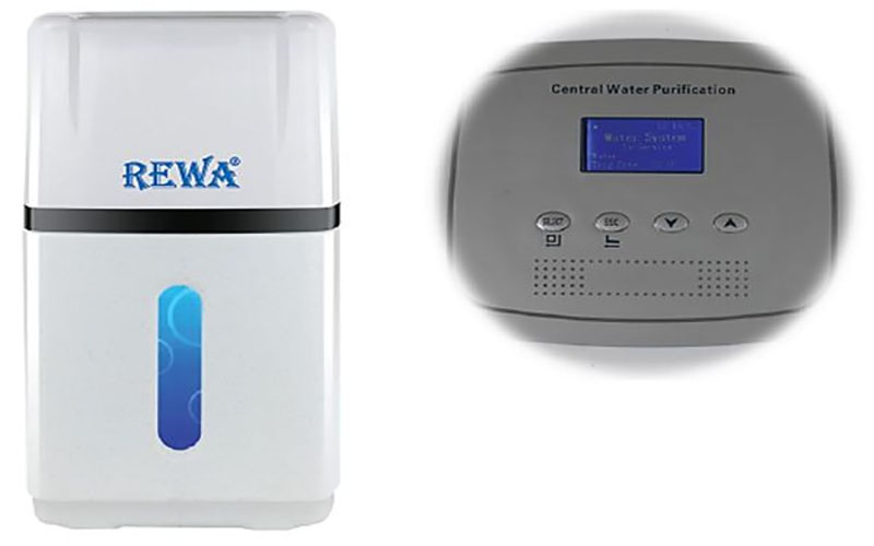 Bảng điều khiển của Hệ thống xử lý nước sinh hoạt Rewa RW-CF-B1