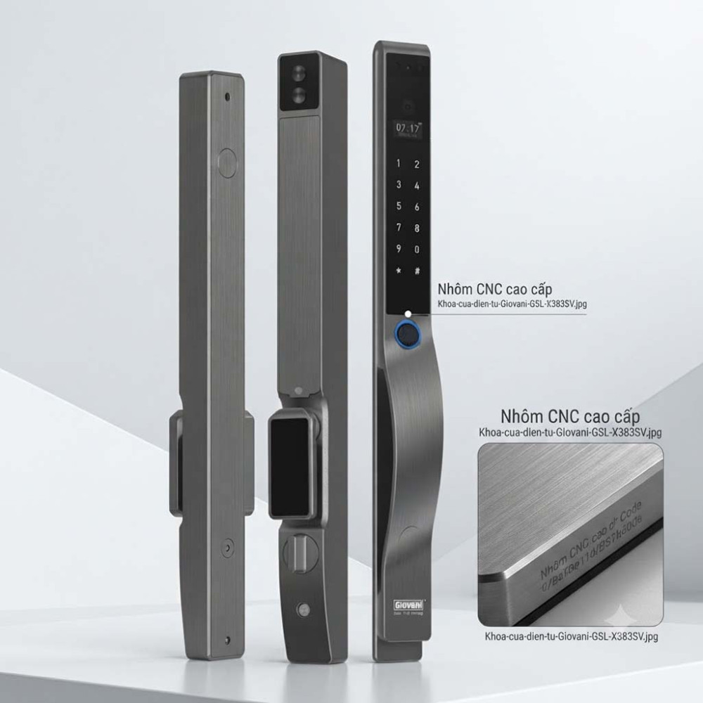 Khóa cửa thông minh Giovani GSL-X383SV - Hàng chính hãng