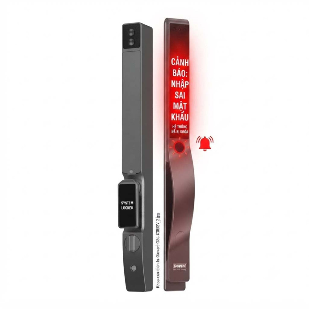 Khóa cửa thông minh Giovani GSL-X383SV - Hàng chính hãng