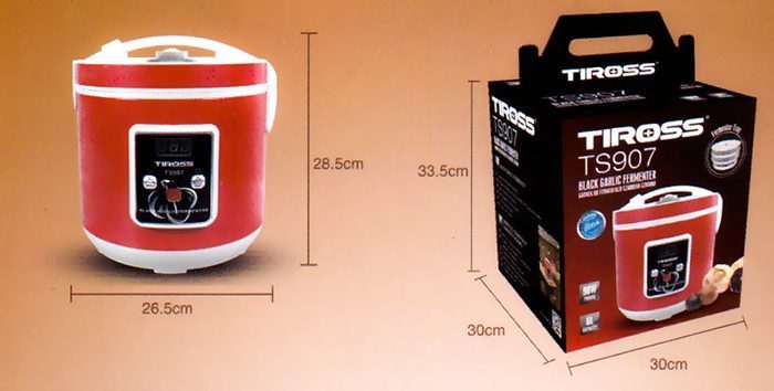 Kích thước sản phẩm Tiross TS907