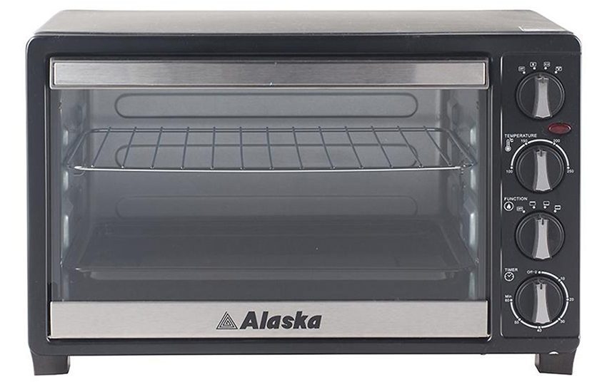 Lò nướng điện Alaska KW-35H có thiết kế nhỏ gọn, sang trọng