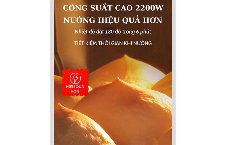 Công suất của Lò nướng Hauswirt S75