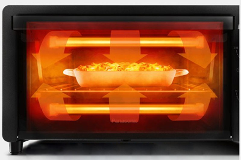 Công nghệ làm nóng làm nóng bằng thanh nhiệt của Lò nướng Panasonic NT-H900KRA