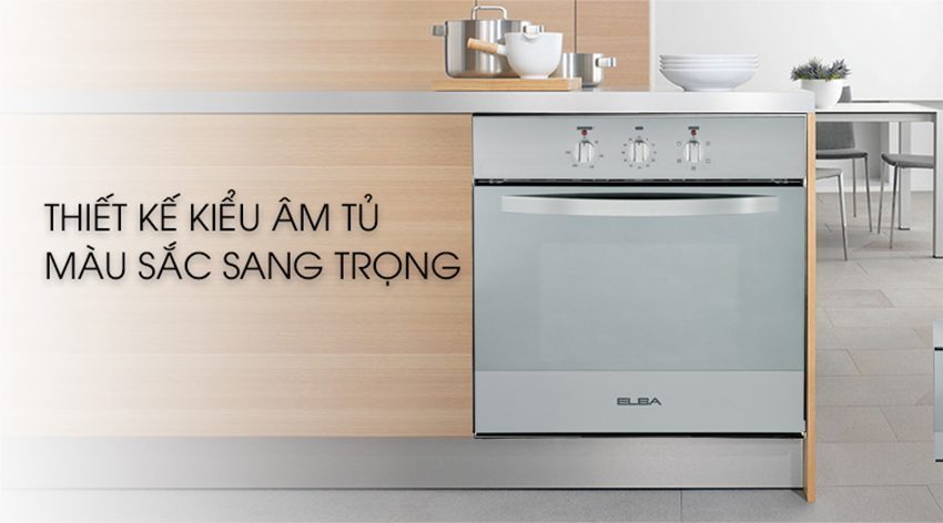 Lò nướng âm tủ Elba 111-722 X với thiết kế sang trọng