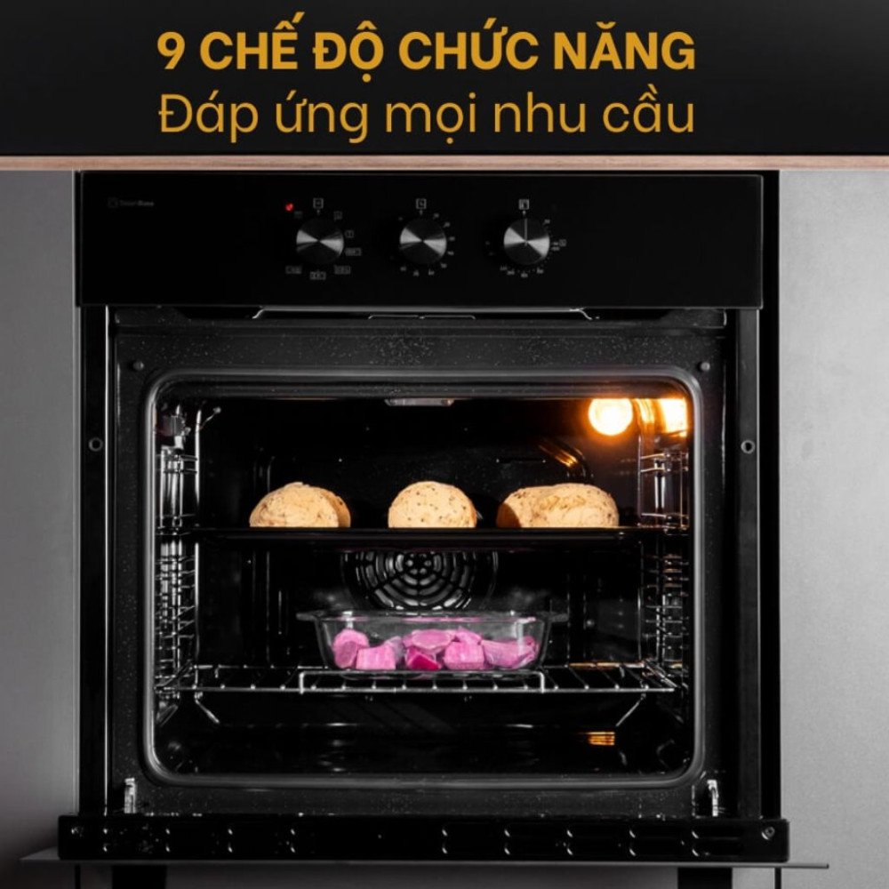 Lò nướng âm tủ Malloca MOV-659 MCB - Hàng chính hãng