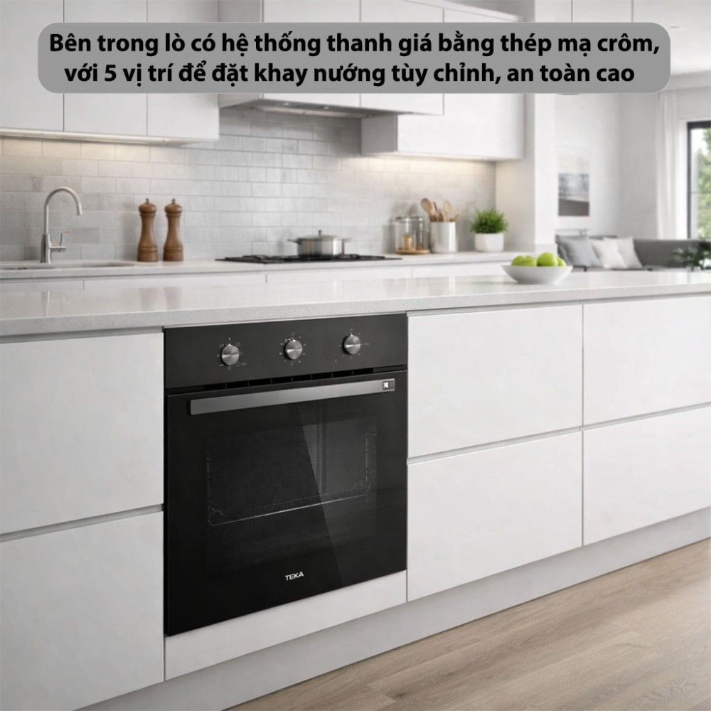 Lò nướng âm tủ Teka HSB-6150-FBK - Hàng chính hãng