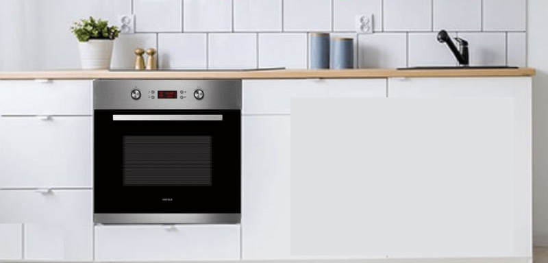 Lắp âm tủ để tối ưu diện tích không gian bếp, thể hiện sự sang trọng và đẳng cấp