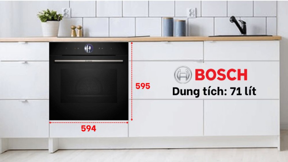 Lò nướng Bosch HBG7341B1B  - Hàng chính hãng