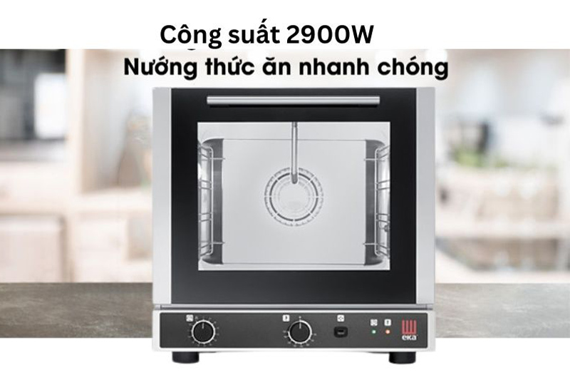 Công suất mạnh mẽ nướng thực phẩm nhanh chín