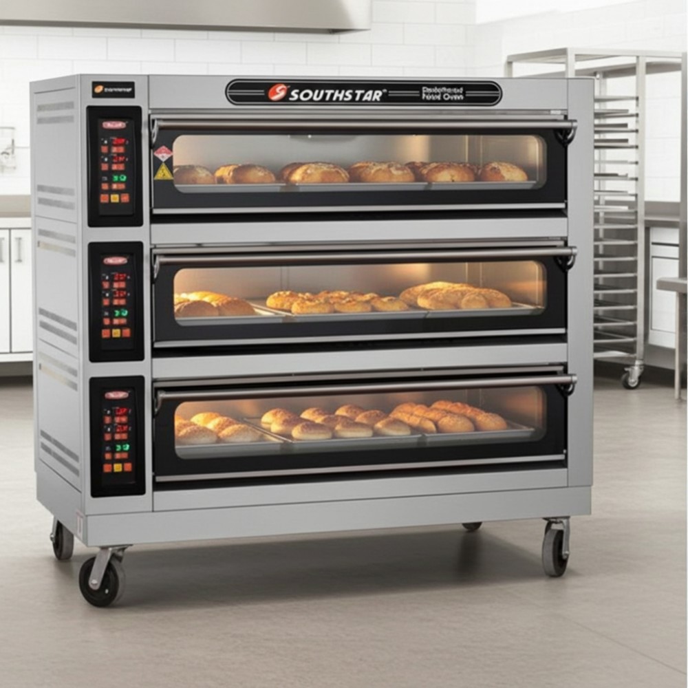 Lò nướng 3 tầng 9 khay dùng gas Southstar YXY-90A  - Hàng chính hãng