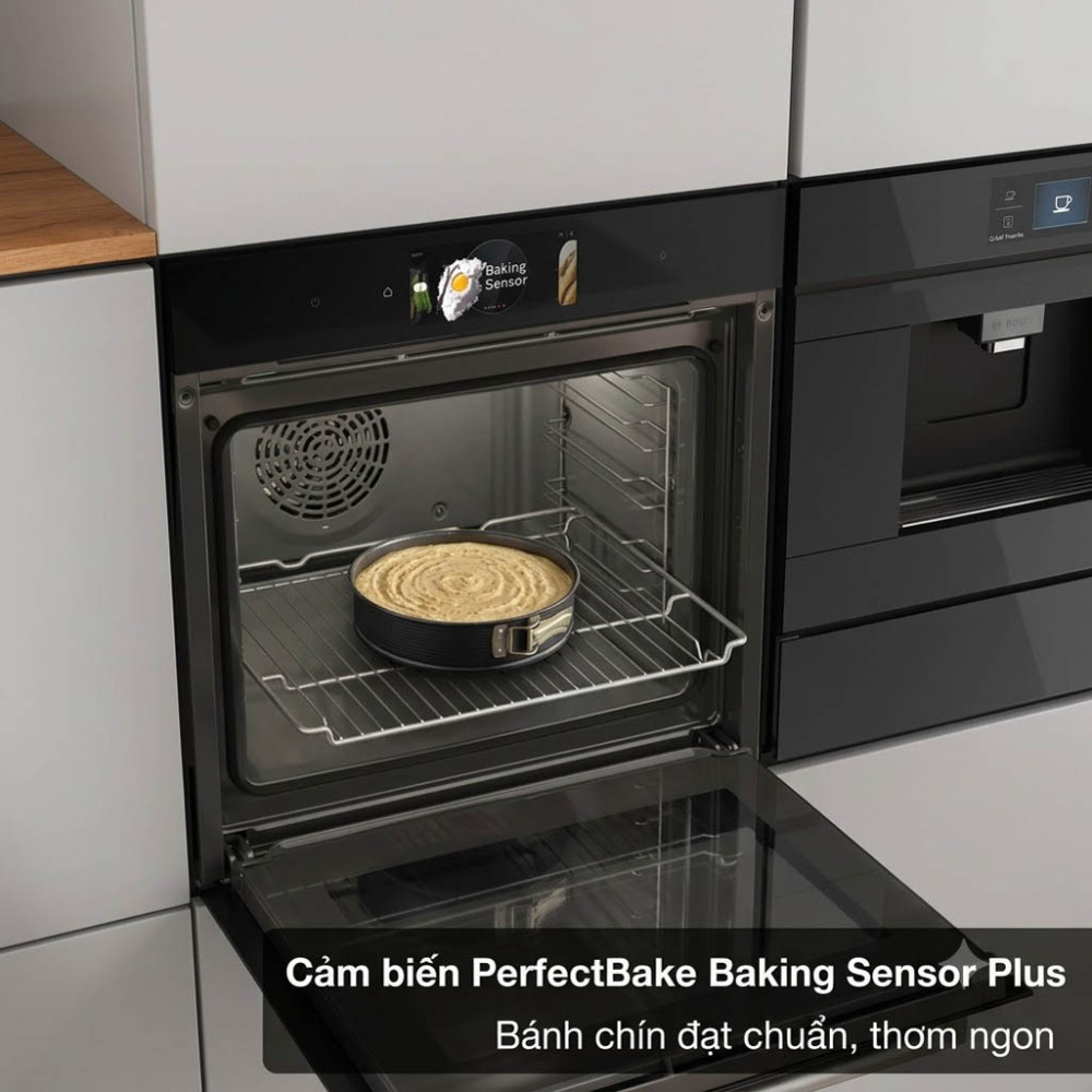 Lò nướng kèm hấp Bosch HSG7584B1 - Series 8 - Hàng chính hãng