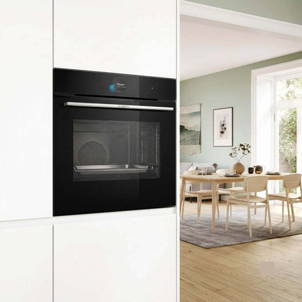 Lò nướng kèm hấp Bosch HSG7584B1 - Series 8 - Hàng chính hãng