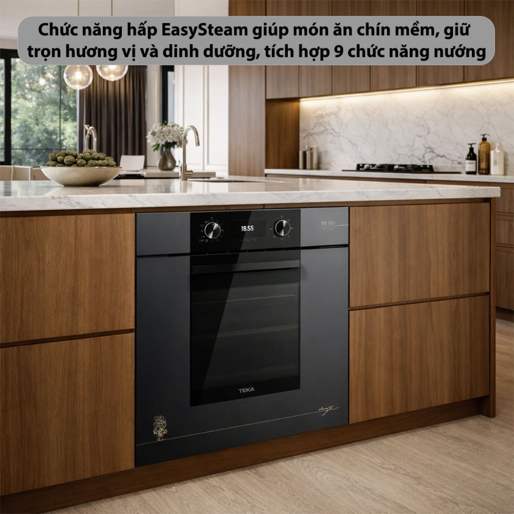 Lò nướng kết hợp hấp Teka HLB-84-VG - Hàng chính hãng
