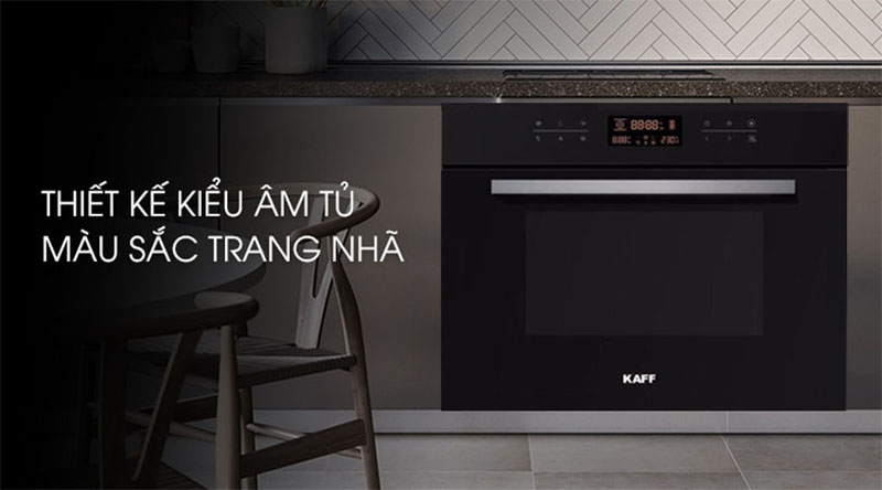 Thiết kế lắp âm tủ, tăng tính thẩm mỹ, tiết kiệm diện tích
