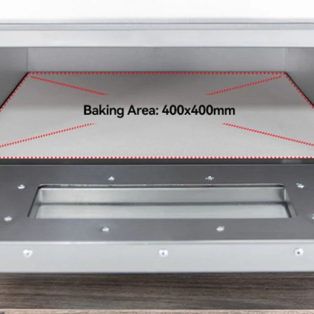 Lò nướng pizza 2 tầng Hongling PZD-4040-02 - Hàng chính hãng