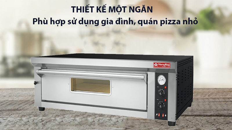 Thiết kế của Lò nướng pizza dùng điện Hongling PZE-601