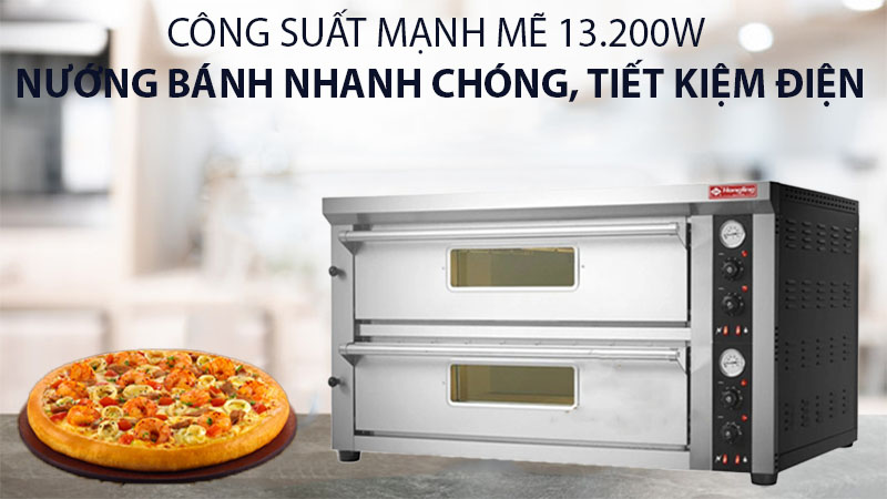 Công suất của Lò nướng pizza dùng điện Hongling PZE-602