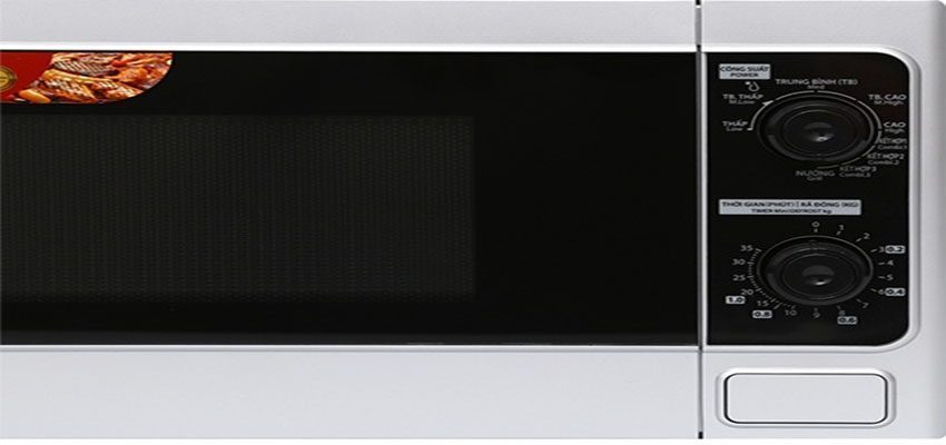 Bảng điều khiển của lò vi sóng Toshiba ER-SGM20(S)VN