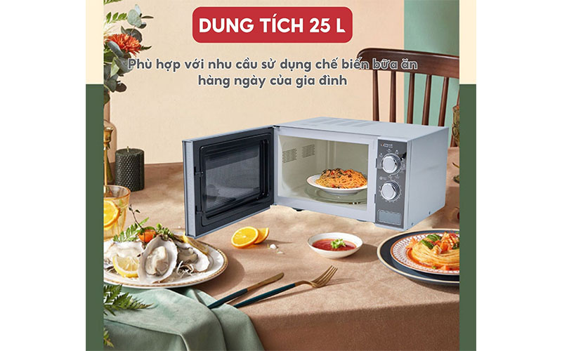 Dung tích của Lò vi sóng có nướng Hasuka HSK-256