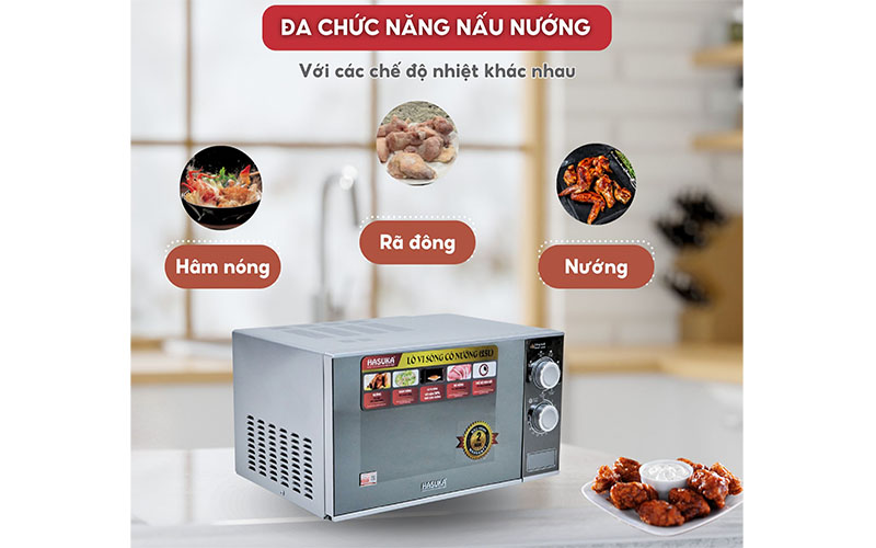 Lò vi sóng có nướng Hasuka HSK-256