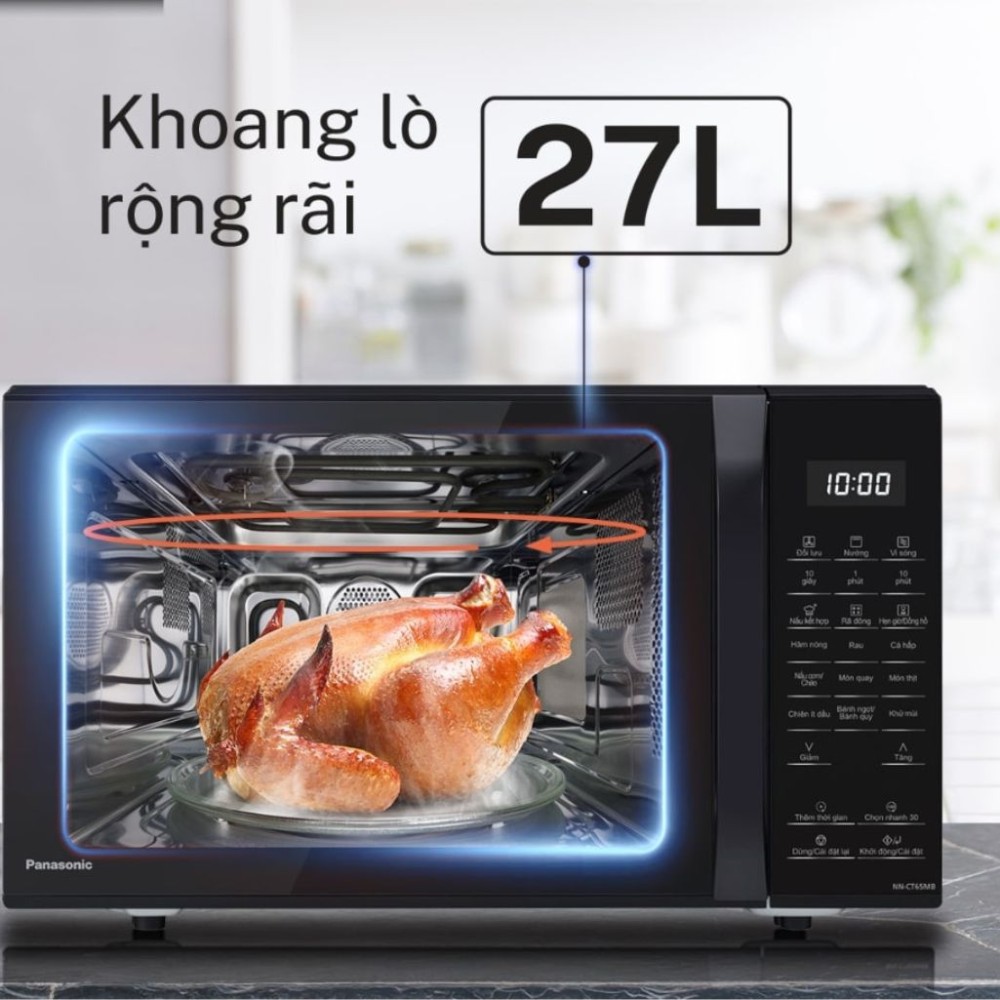Lò vi sóng có nướng Panasonic NN-CT65MBYUE  - Hàng chính hãng