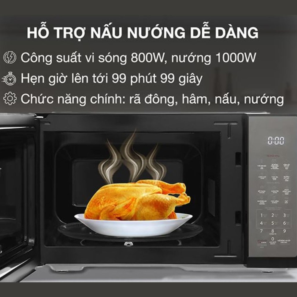 Lò vi sóng có nướng Toshiba MW3-EG26PE(BM)VN - Hàng chính hãng