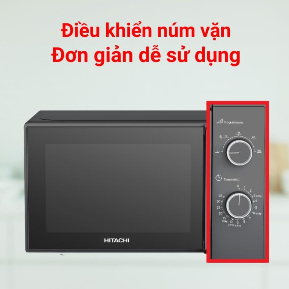 Lò vi sóng Hitachi 20 lít HMR-M2002 - Hàng chính hãng