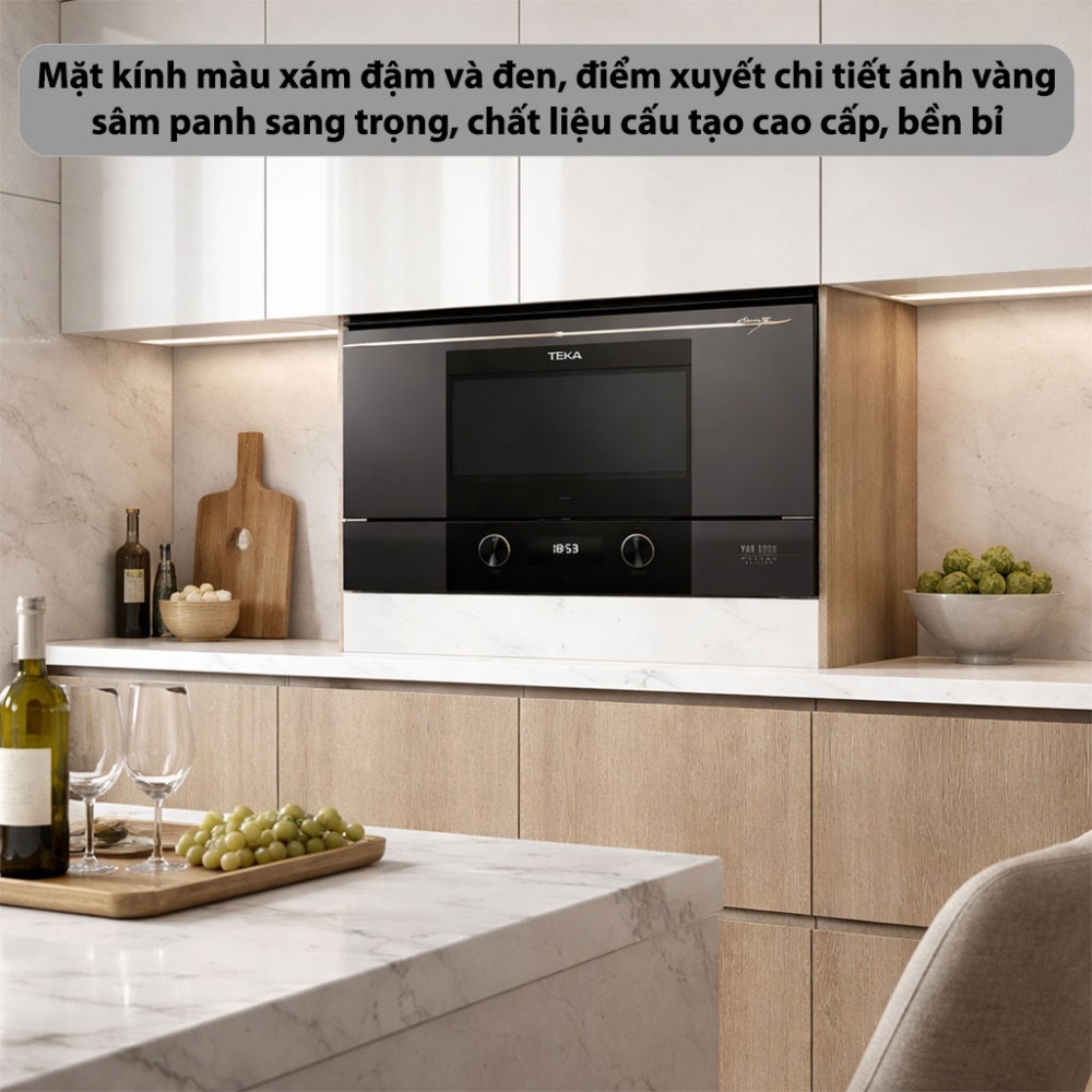 Lò vi sóng kết hợp nướng Teka ML-82-VG - Hàng chính hãng