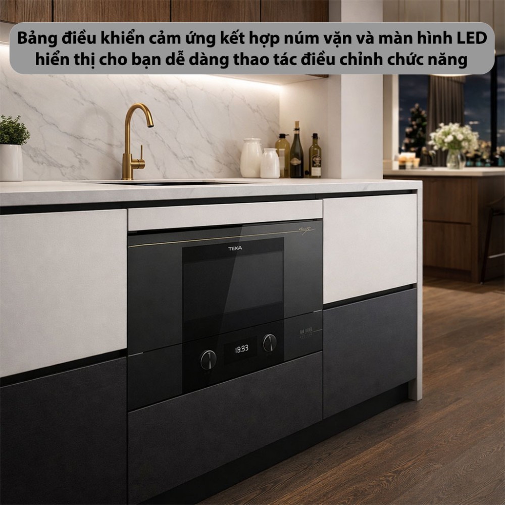 Lò vi sóng kết hợp nướng Teka ML-82-VG - Hàng chính hãng
