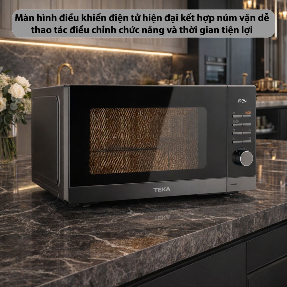 Lò vi sóng kết hợp nướng Teka MWE-FS25-G-BK - Hàng chính hãng