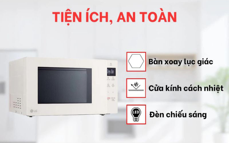 Lò được trang bị nhueeuf tính năng tiện ích đi kèm