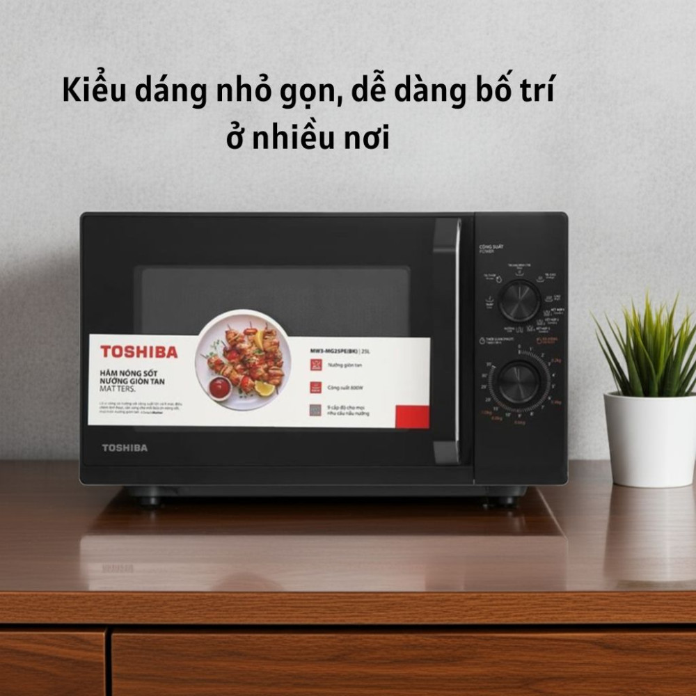 Kiểu dáng nhỏ gọn, phù hợp với mọi không gian bếp