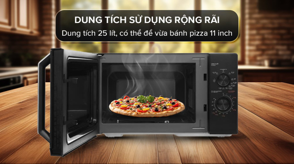 Dung tích 25 lít , phù hợp cho gia đình 3-5 người