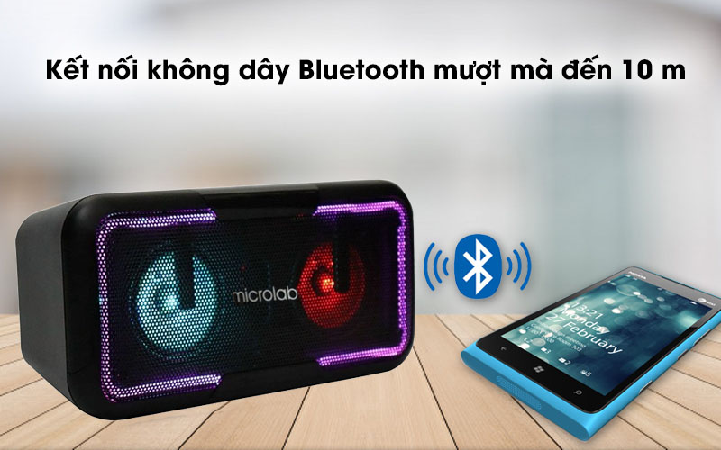 Loa Bluetooth Microlab BP11/ 2.0 NEW - Hàng chính hãng