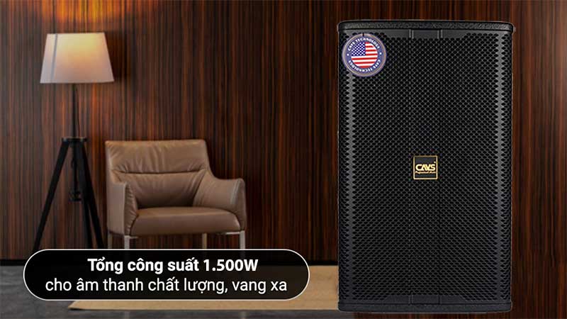 Tổng công suất của Loa full CAVS AF12 PRO