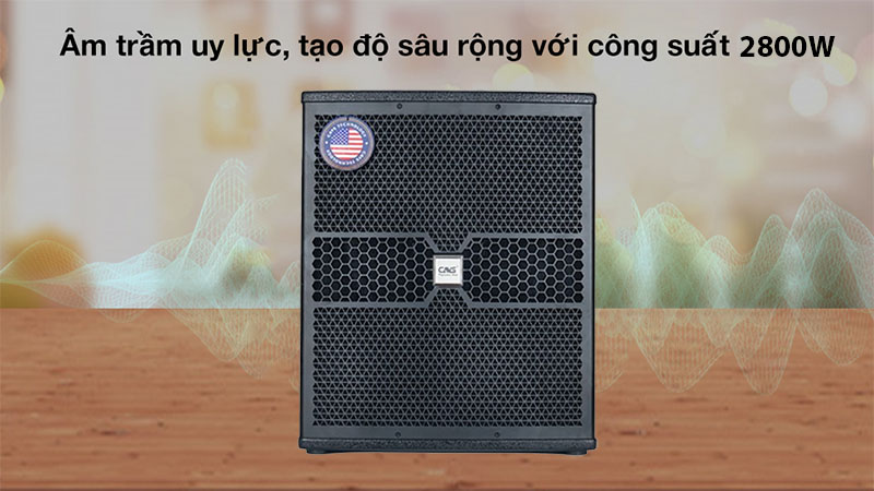 Công suất của Loa Sub CAVS KX115